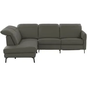 Wohnwert Ecksofa  Monja ¦ grau ¦ Maße (cm): B: 279 H: 105 T: 235.0