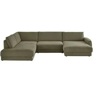 Lounge Collection Wohnlandschaft  Erion ¦ grün ¦ Maße (cm): B: 377 H: 83 T: