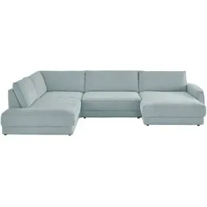 Lounge Collection Wohnlandschaft  Erion ¦ blau ¦ Maße (cm): B: 377 H: 83 T: