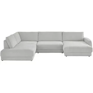 Lounge Collection Wohnlandschaft  Erion ¦ grau ¦ Maße (cm): B: 377 H: 83 T: