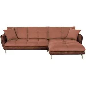 Bobb Ecksofa  Arianna ¦ rot ¦ Maße (cm): B: 300 H: 90 T: 196.0