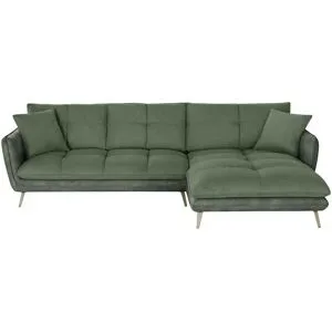 Bobb Ecksofa  Arianna ¦ grün ¦ Maße (cm): B: 300 H: 90 T: 196.0