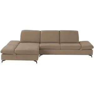 W.SCHILLIG Ecksofa  Saraa ¦ braun ¦ Maße (cm): B: 314 H: 84 T: 198.0