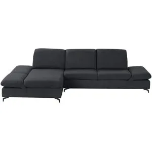 W.SCHILLIG Ecksofa  Saraa ¦ grau ¦ Maße (cm): B: 314 H: 84 T: 198.0