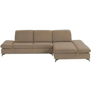 W.SCHILLIG Ecksofa  Saraa ¦ braun ¦ Maße (cm): B: 314 H: 98 T: 198.0