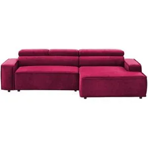 switch Ecksofa  Liam ¦ rot ¦ Maße (cm): B: 282 H: 97 T: 173.0
