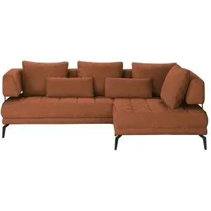 switch Ecksofa  Giotto ¦ kupfer ¦ Maße (cm): B: 242 H: 85 T: 176.0