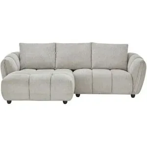 Höffner Ecksofa  Vibeka ¦ grau ¦ Maße (cm): B: 230 H: 65 T: 160.0