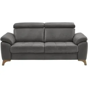 meinSofa Einzelsofa  Chloris ¦ grau ¦ Maße (cm): B: 200 T: 105.0