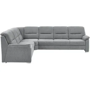 meinSofa Ecksofa  Vera ¦ grau ¦ Maße (cm): H: 92