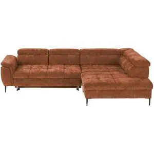 switch Ecksofa  Denver ¦ kupfer ¦ Maße (cm): B: 290 H: 94 T: 217.0