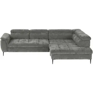 switch Ecksofa  Denver ¦ grau ¦ Maße (cm): B: 290 H: 94 T: 217.0