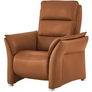 Hukla Sessel Echtleder Corina ¦ braun ¦ Maße (cm): B: 94 H: 112 T: 90.0
