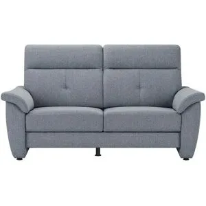 Polstermöbel Oelsa Einzelsofa  Brüssel ¦ grau ¦ Maße (cm): B: 164 H: 100 T: 90.0