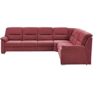 meinSofa Ecksofa  Vera ¦ rot ¦ Maße (cm): H: 92
