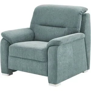 meinSofa Sessel  Vera ¦ blau ¦ Maße (cm): B: 100 H: 92 T: 95.0