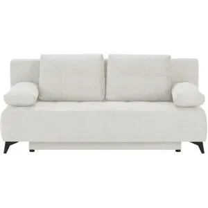 Höffner Schlafsofa  Eddy ¦ weiß ¦ Maße (cm): B: 197 H: 88 T: 89.0