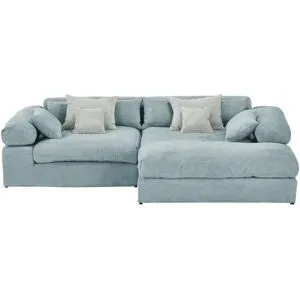 smart Ecksofa  Lianea ¦ türkis/petrol ¦ Maße (cm): B: 291 H: 86 T: 208.0