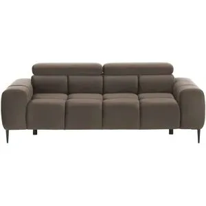 switch Einzelsofa  Plaza ¦ braun ¦ Maße (cm): B: 212 H: 99 T: 105.0