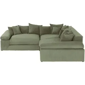 smart Ecksofa  Lianea ¦ grün ¦ Maße (cm): B: 278 H: 86 T: 278.0