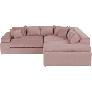 smart Ecksofa  Lianea ¦ rosa/pink ¦ Maße (cm): B: 278 H: 86 T: 278.0