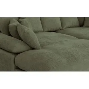 smart Ecksofa  Lianea ¦ grün ¦ Maße (cm): B: 291 H: 86 T: 208.0