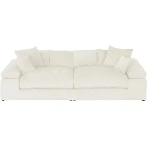 smart Big Sofa  Lianea ¦ creme ¦ Maße (cm): B: 260 H: 86 T: 133.0