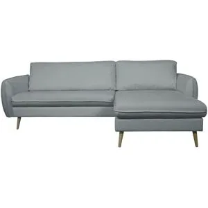 uno Ecksofa  Salma ¦ grau ¦ Maße (cm): B: 248 H: 90 T: 152.0