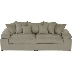 smart Big Sofa  Lionore ¦ beige ¦ Maße (cm): B: 242 H: 86 T: 121.0