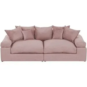 smart Big Sofa  Lionore ¦ rosa/pink ¦ Maße (cm): B: 242 H: 86 T: 121.0