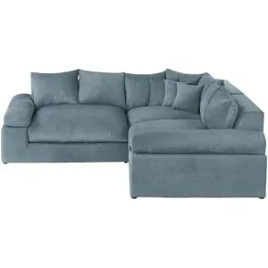 smart Ecksofa  Lionore ¦ blau ¦ Maße (cm): B: 256 H: 86 T: 256.0