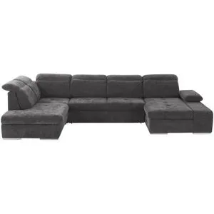 switch Wohnlandschaft  Avilla ¦ schwarz ¦ Maße (cm): B: 355 H: 86 T: 234.0