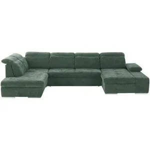switch Wohnlandschaft  Avilla ¦ grün ¦ Maße (cm): B: 355 H: 86 T: 234.0