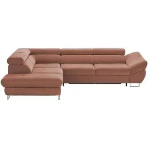switch Ecksofa  Fabio ¦ kupfer ¦ Maße (cm): B: 280 H: 69 T: 235.0