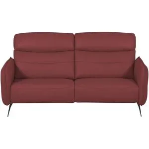 uno Einzelsofa  Lazio ¦ rot ¦ Maße (cm): B: 192 H: 102 T: 95.0