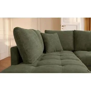 Bobb Ecksofa  Allegro ¦ grün ¦ Maße (cm): B: 303 H: 92 T: 202.0
