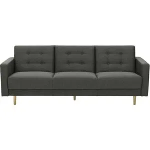 Max Winzer Einzelsofa  Jasmin ¦ schwarz ¦ Maße (cm): B: 224 H: 81