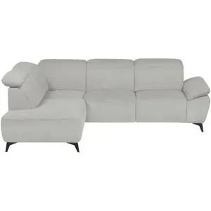 uno Ecksofa  Belfast ¦ grau ¦ Maße (cm): B: 260 H: 100 T: 203.0