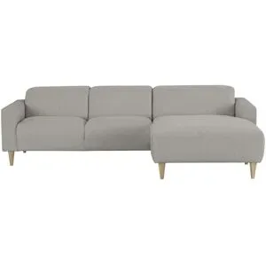 SKAGEN STUDIO Ecksofa  Leevke ¦ grau ¦ Maße (cm): B: 264 H: 102 T: 187.0