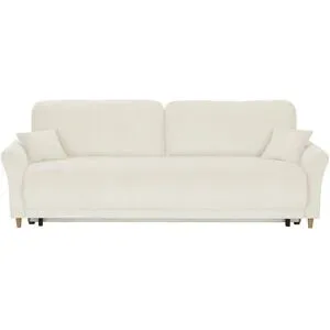 Höffner Big Sofa mit Funktion  Malyn II ¦ creme ¦ Maße (cm): B: 232 H: 88 T: 100.0