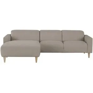 SKAGEN STUDIO Ecksofa  Leevke ¦ braun ¦ Maße (cm): B: 264 H: 102 T: 187.0