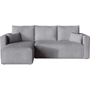 Höffner Ecksofa  Top ¦ grau ¦ Maße (cm): B: 230 H: 85