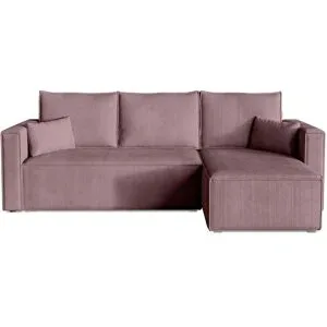 Höffner Ecksofa  Top ¦ rosa/pink ¦ Maße (cm): B: 230 H: 85