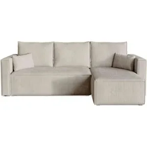 Höffner Ecksofa  Top ¦ creme ¦ Maße (cm): B: 230 H: 85