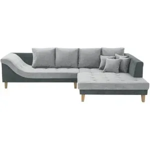 smart Ecksofa  Wilma ¦ grau ¦ Maße (cm): B: 305 H: 82 T: 202.0