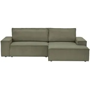 uno Ecksofa mit Schlaffunktion Fjord ¦ grün ¦ Maße (cm): B: 267 H: 85 T: 167.0