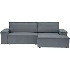 uno Ecksofa mit Schlaffunktion Fjord ¦ grau ¦ Maße (cm): B: 267 H: 85 T: 167.0