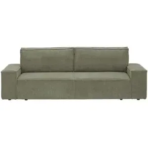 uno Schlafsofa mit Bettkasten Fjord ¦ grün ¦ Maße (cm): B: 257 H: 85 T: 102.0