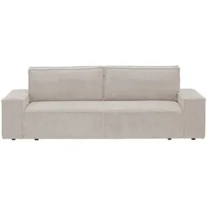 uno Schlafsofa mit Bettkasten Fjord ¦ beige ¦ Maße (cm): B: 257 H: 85 T: 102.0