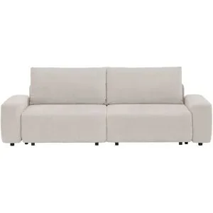 uno Schlafsofa mit Bettkasten Bouli ¦ creme ¦ Maße (cm): B: 257 H: 82 T: 105.0